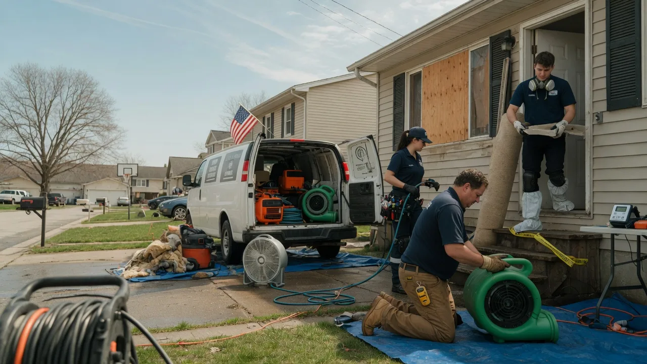 Water Damage Restoration in Alma, MI near me